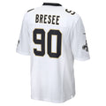 Choea NO.Saints #90 Bryan Bresee White Game Jersey