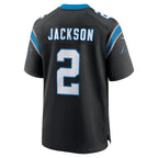 Choea C.Panthers #2 Mike Jackson Black Game Jersey