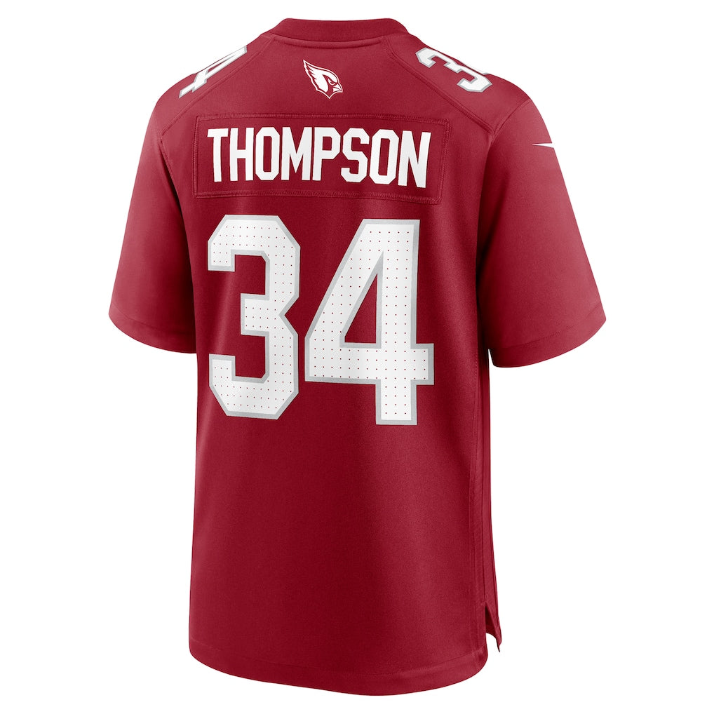 Choea A.Cardinals #34 Jalen Thompson Cardinal Team Game Jersey