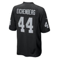 Choea LV.Raiders #44 Tommy Eichenberg Black Team Game Jersey