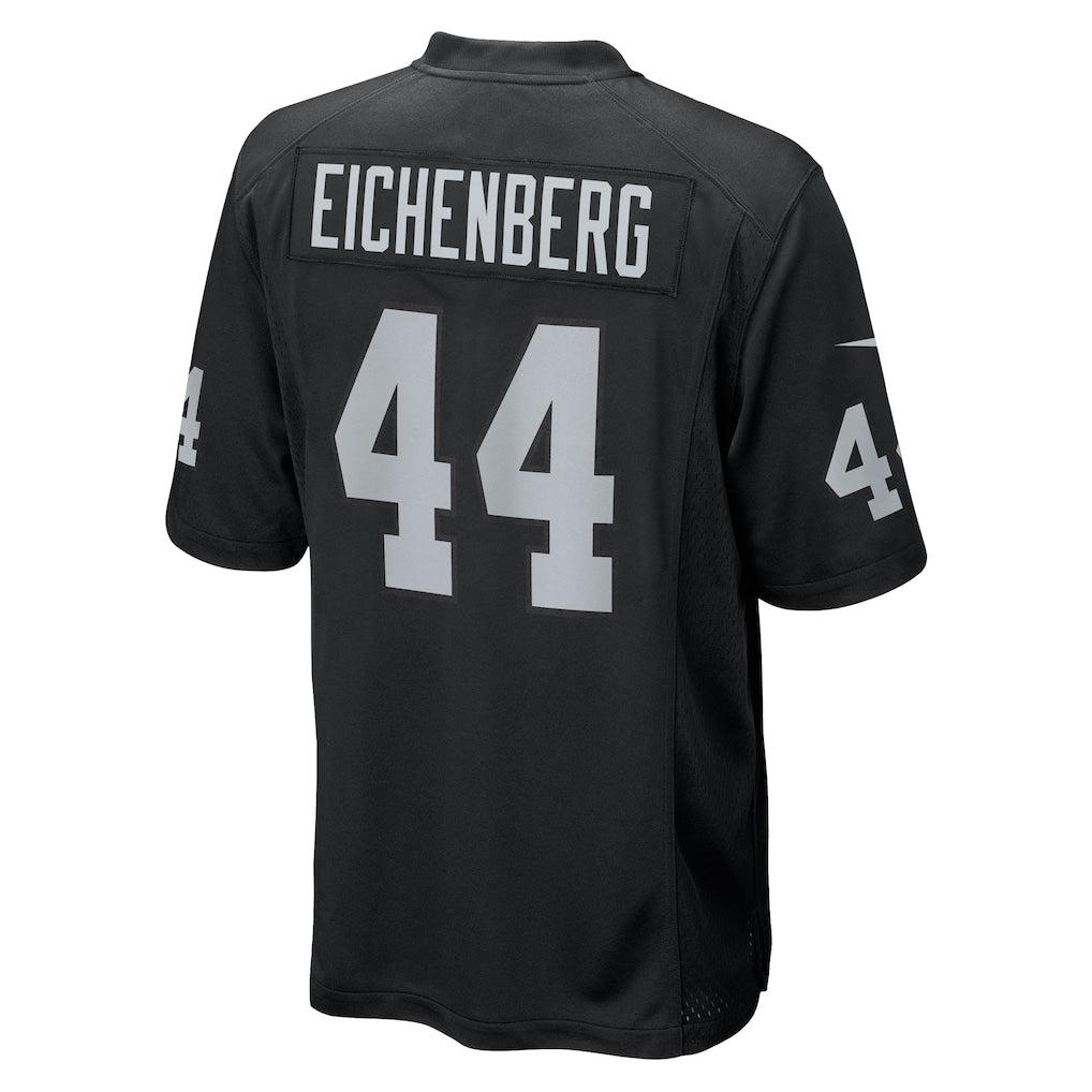Choea LV.Raiders #44 Tommy Eichenberg Black Team Game Jersey