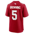 Choea A.Cardinals #5 Baron Browning Cardinal Team Game Jersey