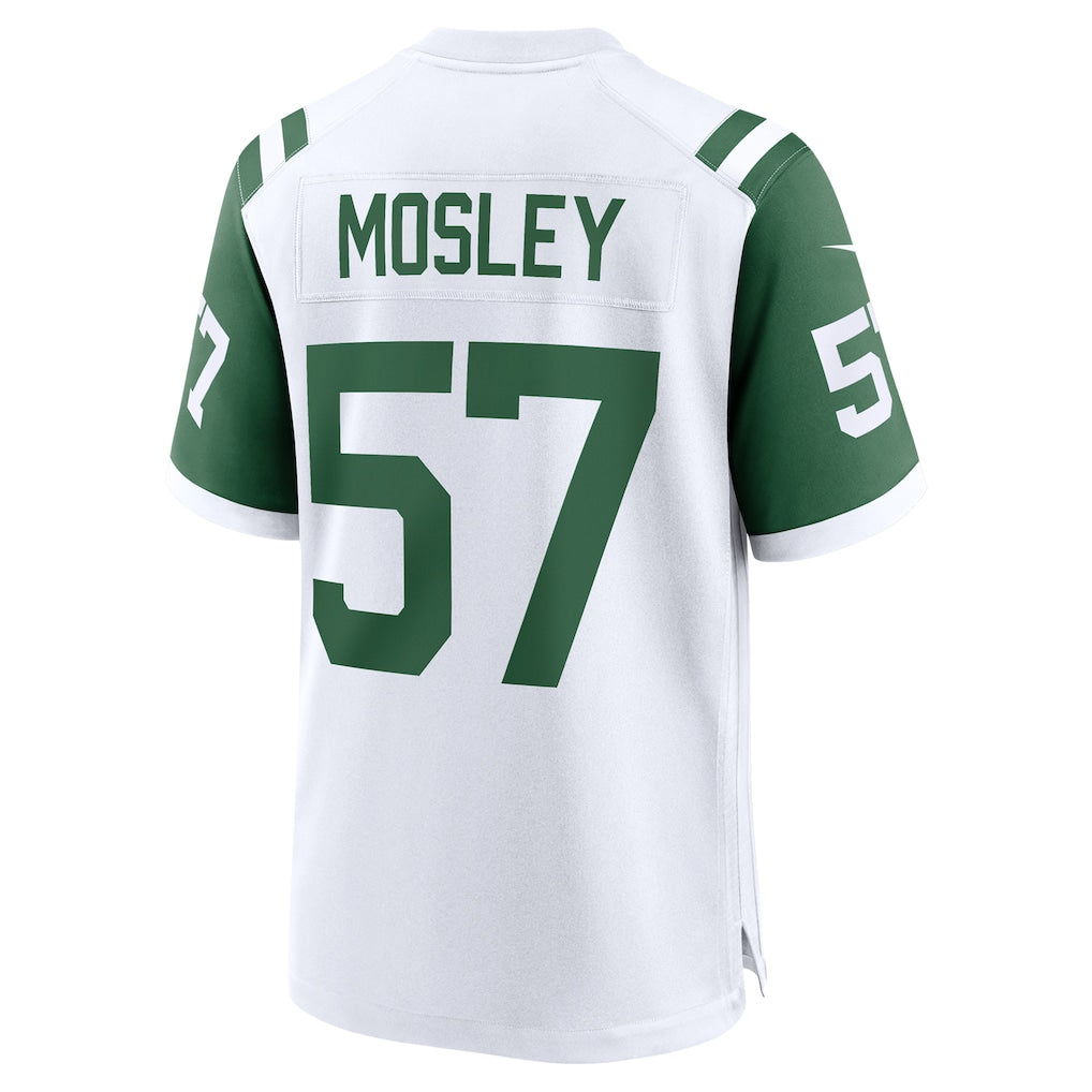 Choea NY.Jets #57 C.J. Mosley White Classic Alternate Game Jersey