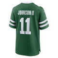 Choea NY.Jets #11 Jermaine Johnson II Legacy Green Game Jersey