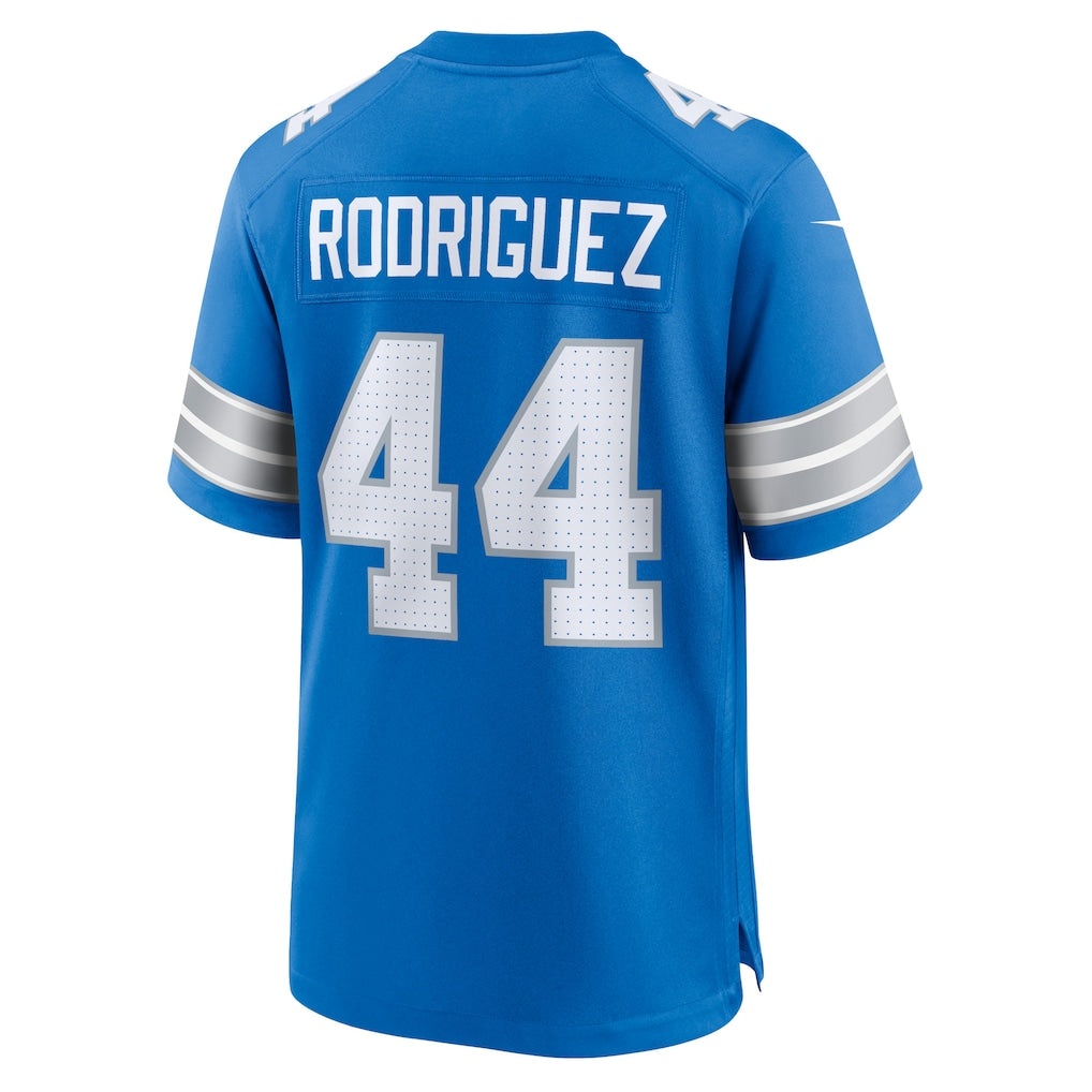 Choea D.Lions #44 Malcolm Rodriguez Blue Game Jersey