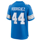 Choea D.Lions #44 Malcolm Rodriguez Blue Game Jersey