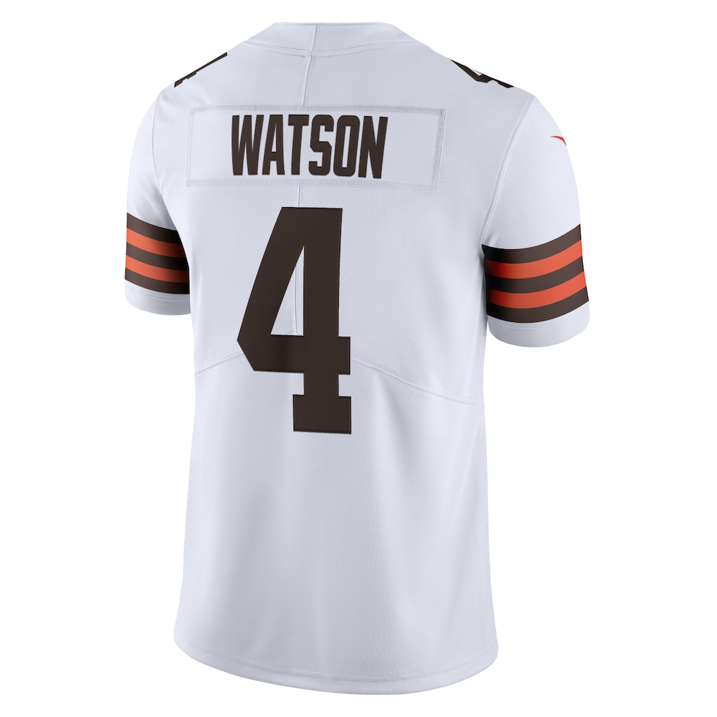 Choea C.Browns #4 Deshaun Watson White 2020 Vapor Limited Jersey