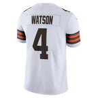 Choea C.Browns #4 Deshaun Watson White 2020 Vapor Limited Jersey