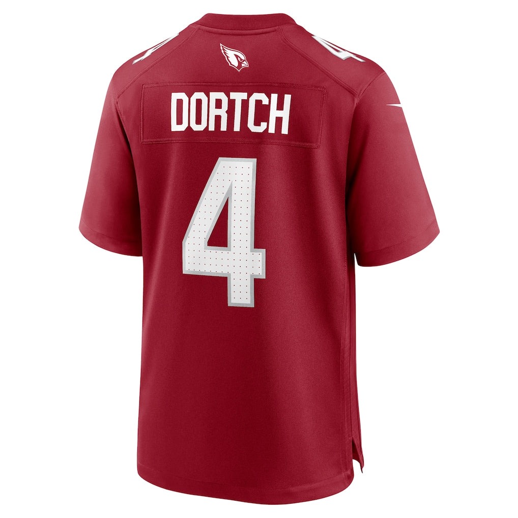 Choea A.Cardinals #4 Greg Dortch Cardinal Team Game Jersey