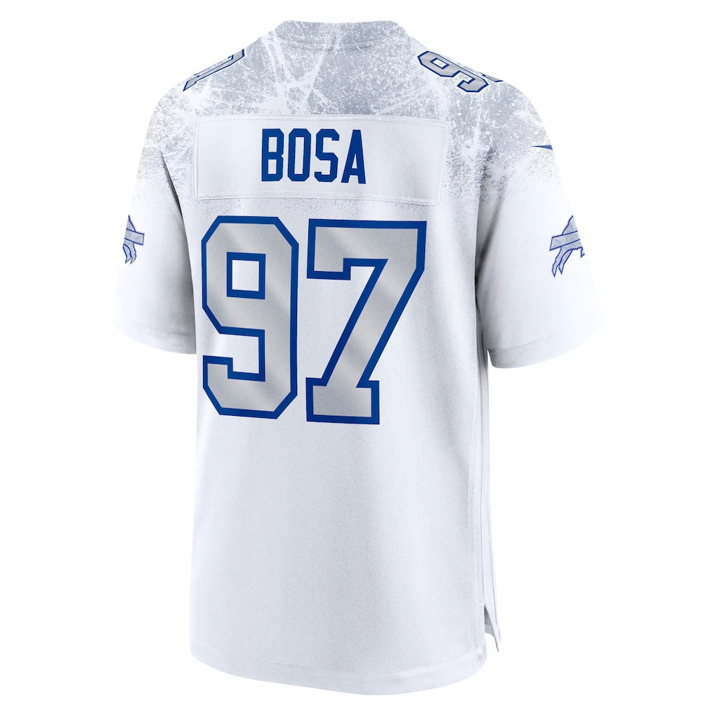 Choea B.Bills #97 Joey Bosa White 2025 Rivalries Collection Game Jersey