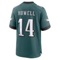 Choea P.Eagles #14 Sam Howell Midnight Green Team Game Jersey
