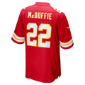 Choea KC.Chiefs #22 Trent McDuffie Red Retired Player Game Jersey