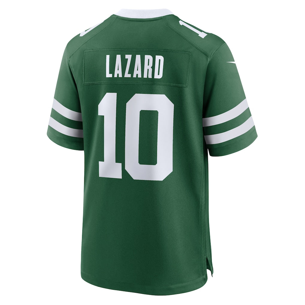 Choea NY.Jets #10 Allen Lazard Legacy Green Team Game Jersey