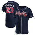 Choea A.Braves #23 Michael Harris II player Navy Authentic Alternate Stitched Jerseys