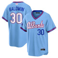Choea A.Braves #30 Drake Baldwin player Blue 2026 City Connect Stadium Stitched Jerseys