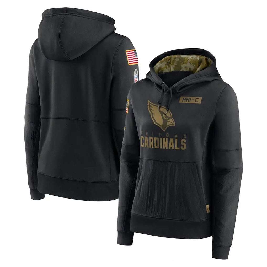 Choea A.Cardinals Black Salute to Service Limited Hoodies Blank Player Stitched Jerseys