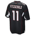 Choea A.Cardinals #11 Larry Fitzgerald Player Black Game Stitched Jerseys