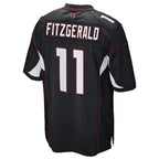 Choea A.Cardinals #11 Larry Fitzgerald Player Black Game Stitched Jerseys