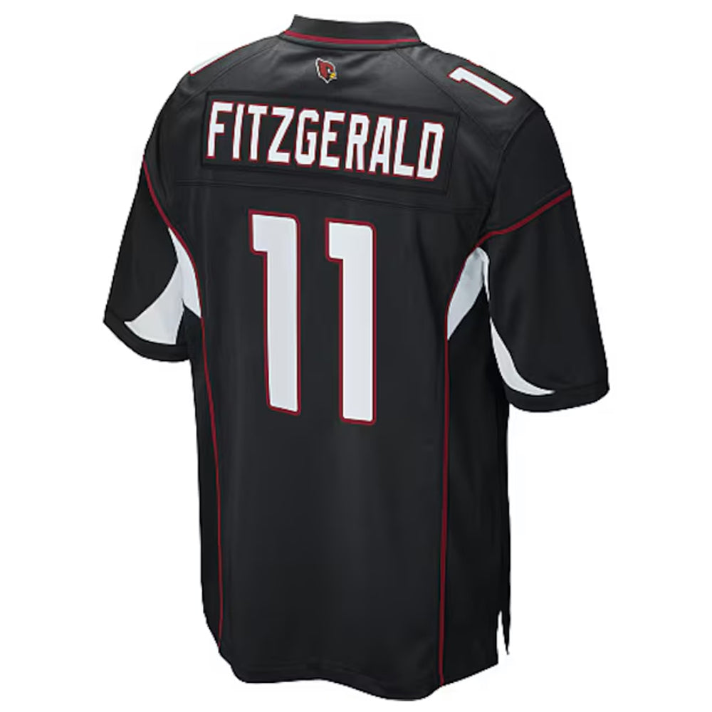 Choea A.Cardinals #11 Larry Fitzgerald Player Black Game Stitched Jerseys