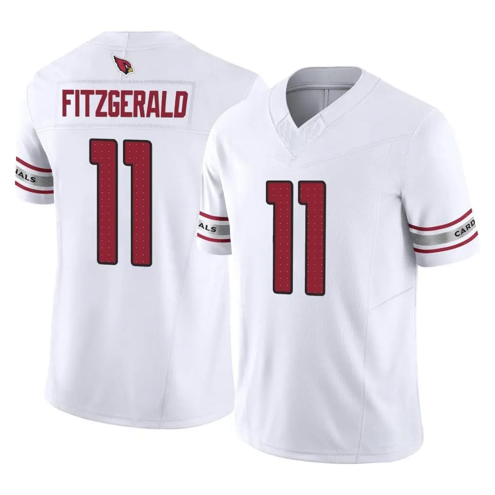 Choea A.Cardinals #11 Larry Fitzgerald Player White Vapor F.U.S.E. Limited Home Game Stitched Jerseys