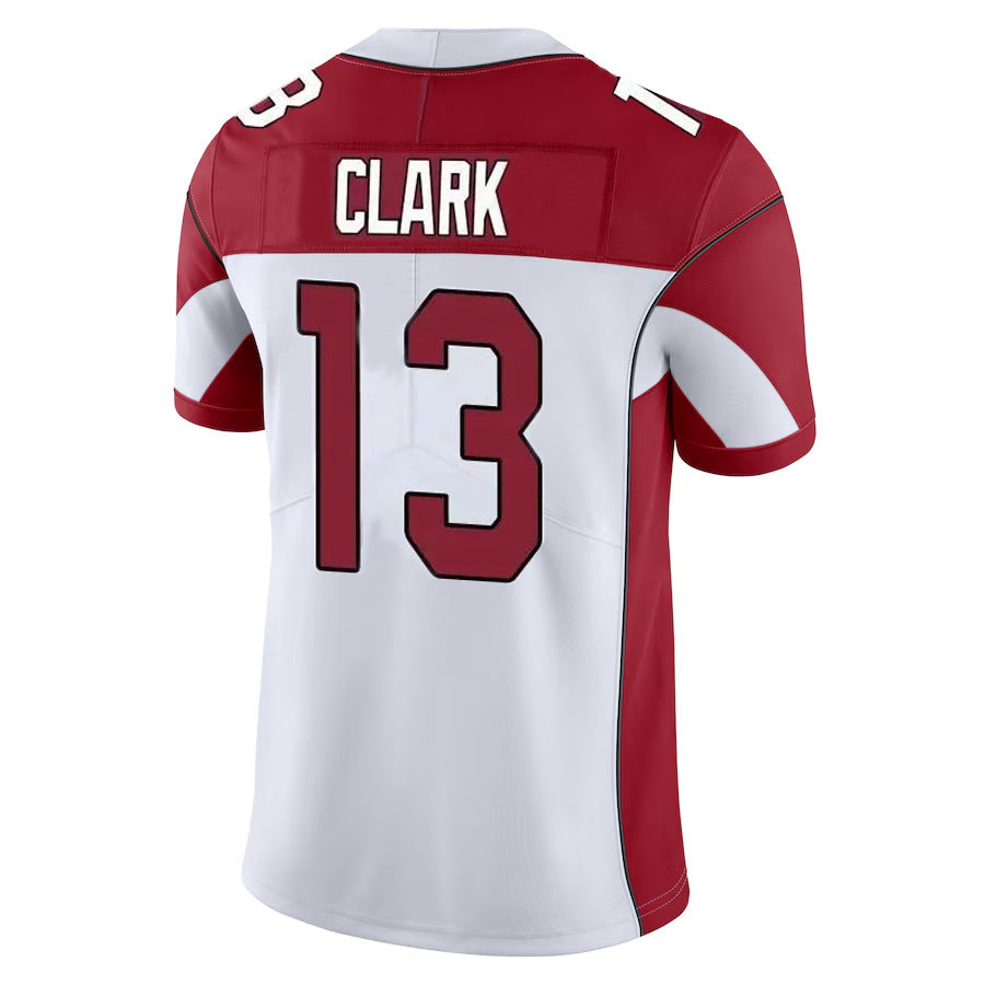 Choea A.Cardinals #13 Kei'Trel Clark Player White Vapor Limited Home Game  Stitched Jerseys