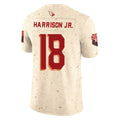 Choea A.Cardinals #18 Marvin Harrison Jr. Player Cream Rivalries Collection Vapor Limited Home Game Stitched Jerseys
