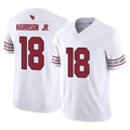 Choea A.Cardinals #18 Marvin Harrison Jr. Player White Vapor F.U.S.E. Limited Home Game Stitched Jerseys
