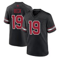 Choea A.Cardinals #19 Carson Beck Player Black Alternate Game Stitched Jerseys