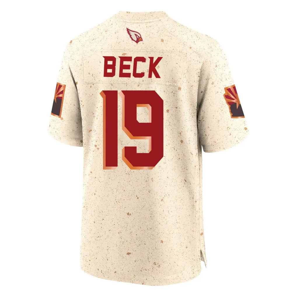 Choea A.Cardinals #19 Carson Beck Player Cream Rivalries Collection Game Stitched Jerseys