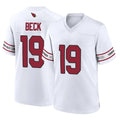 Choea A.Cardinals #19 Carson Beck Player White Home Game Stitched Jerseys