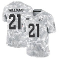 Choea A.Cardinals #21 Garrett Williams Player Camo Salute to Service Limited Stitched Stitched Jerseys