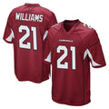Choea A.Cardinals #21 Garrett Williams Player Cardinal Home Game Stitched Jerseys