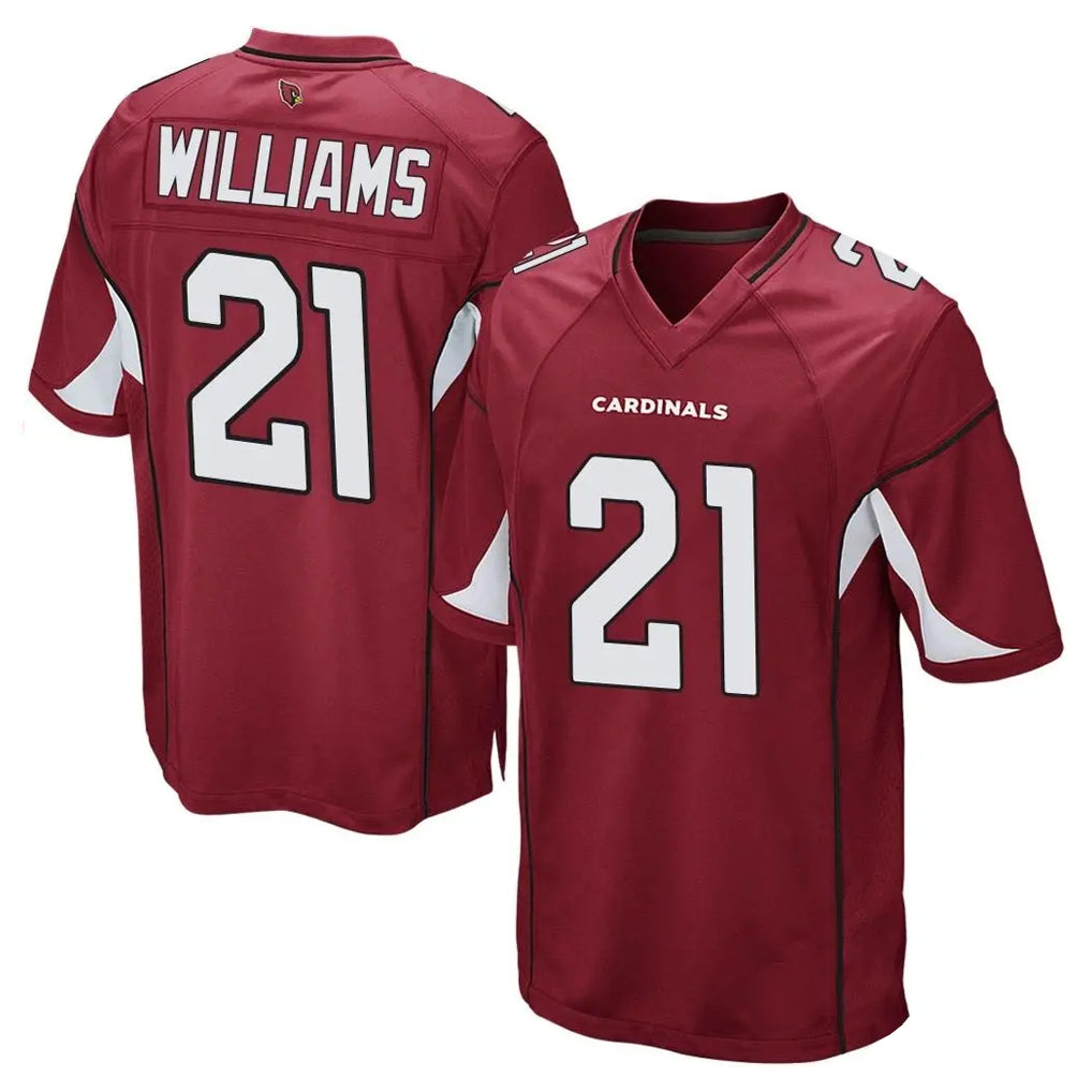 Choea A.Cardinals #21 Garrett Williams Player Cardinal Home Game Stitched Jerseys