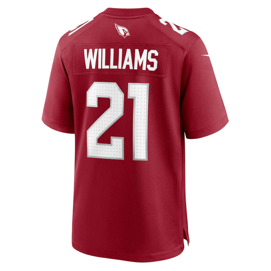 Choea A.Cardinals #21 Garrett Williams Player Cardinal Limited Home Game Stitched Jerseys