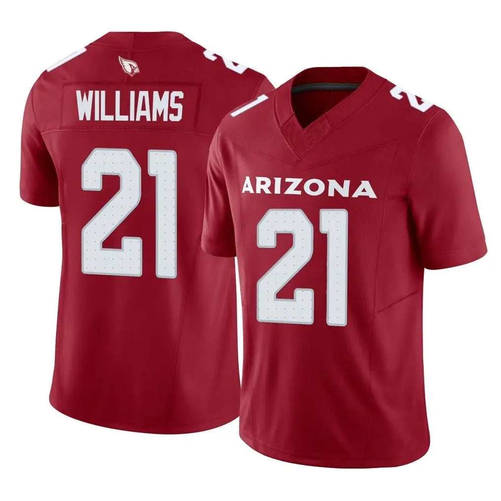 Choea A.Cardinals #21 Garrett Williams Player Cardinal Vapor F.U.S.E. Limited Home Game Stitched Jerseys
