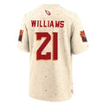 Choea A.Cardinals #21 Garrett Williams Player Cream Rivalries Collection Game Stitched Jerseys