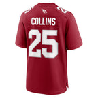 Choea A.Cardinals #25 Zaven Collins Player Cardinal Home Game Stitched Jerseys
