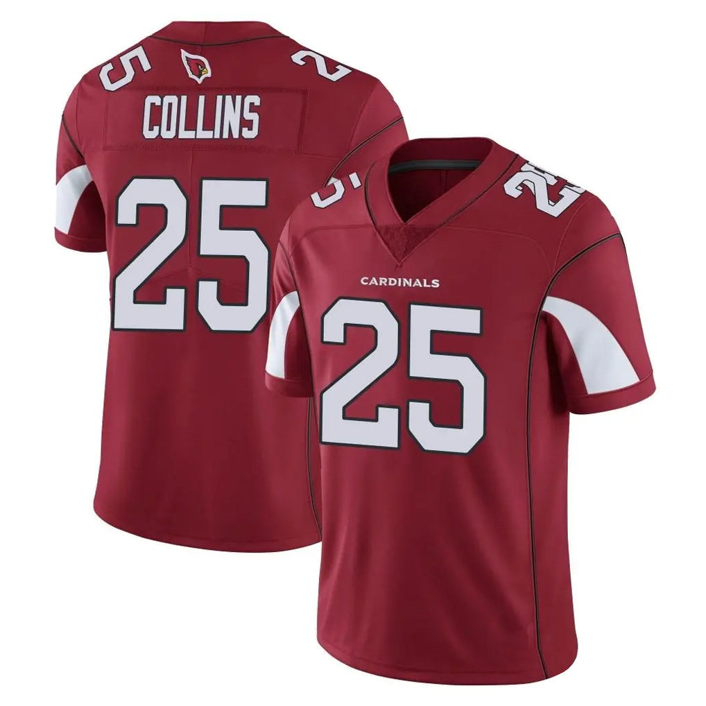 Choea A.Cardinals #25 Zaven Collins Player Cardinal Vapor Limited Home Game  Stitched Jerseys