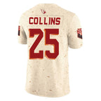 Choea A.Cardinals #25 Zaven Collins Player Cream Rivalries Collection Vapor Limited Home Game Stitched Jerseys