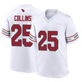 Choea A.Cardinals #25 Zaven Collins Player White Home Game Stitched Jerseys