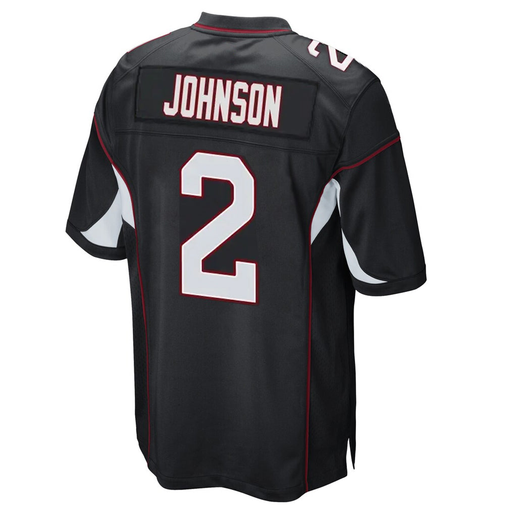 Choea A.Cardinals #2 Will Johnson Player Black Home Game Stitched Jerseys