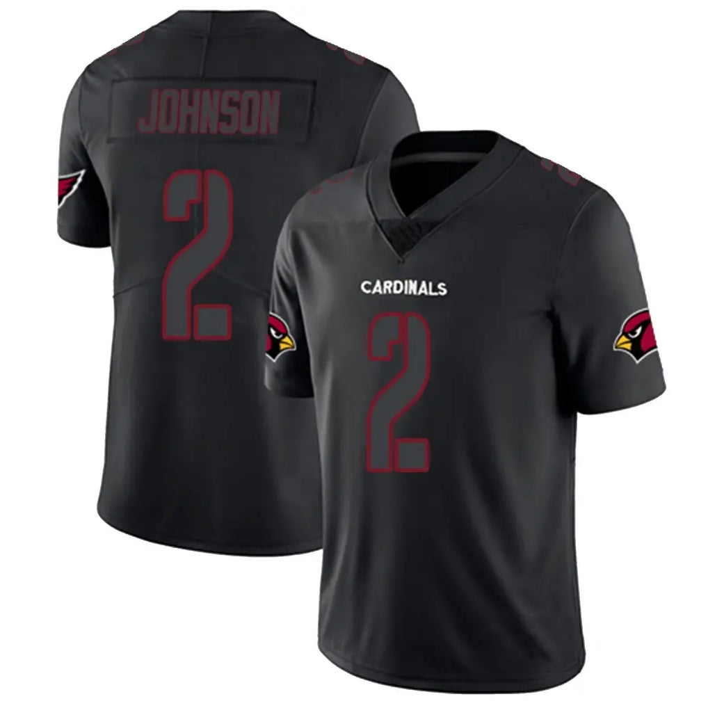 Choea A.Cardinals #2 Will Johnson Player Black Impact Limited Home Game Stitched Jerseys