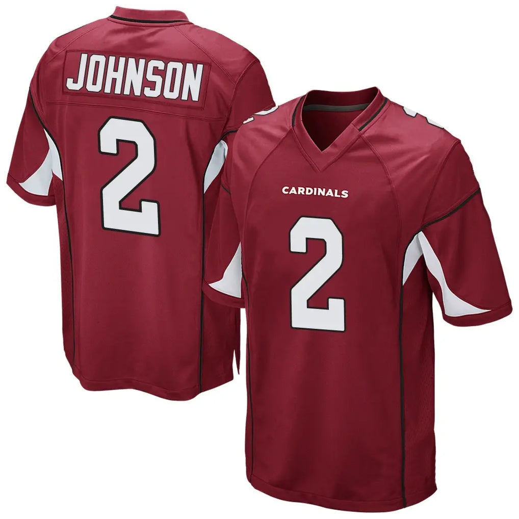 Choea A.Cardinals #2 Will Johnson Player Cardinal Home Game Stitched Jerseys