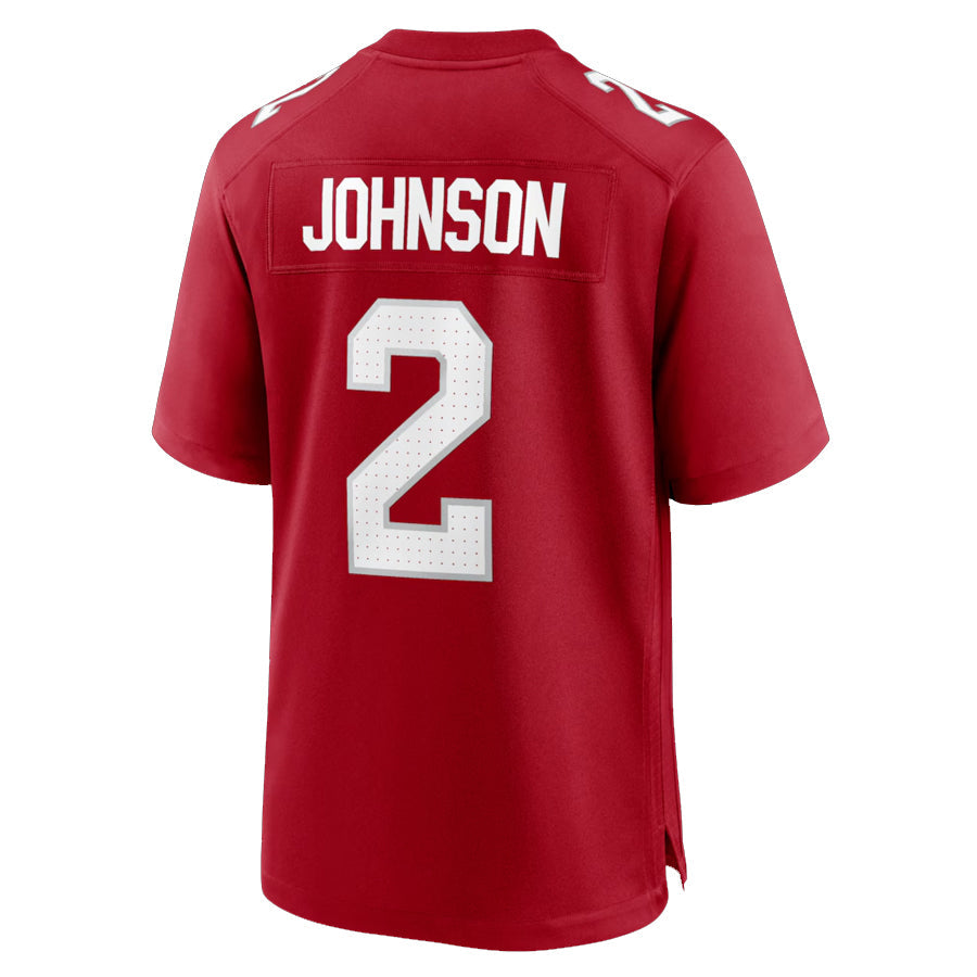 Choea A.Cardinals #2 Will Johnson Player Cardinal Limited Home Game Stitched Jerseys