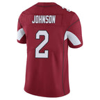 Choea A.Cardinals #2 Will Johnson Player Cardinal Vapor Limited Home Game  Stitched Jerseys