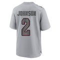 Choea A.Cardinals #2 Will Johnson Player Gray Fashion Home Game Stitched Jerseys