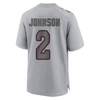 Choea A.Cardinals #2 Will Johnson Player Gray Fashion Home Game Stitched Jerseys