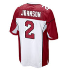 Choea A.Cardinals #2 Will Johnson Player White Cardinal Home Game Stitched Jerseys