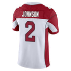 Choea A.Cardinals #2 Will Johnson Player White Vapor Limited Home Game Stitched Jerseys