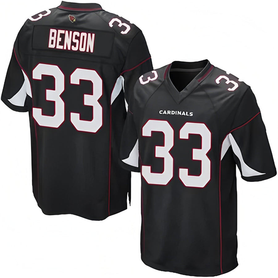 Choea A.Cardinals #33 Trey Benson Player Black Alternate Game Stitched Jerseys